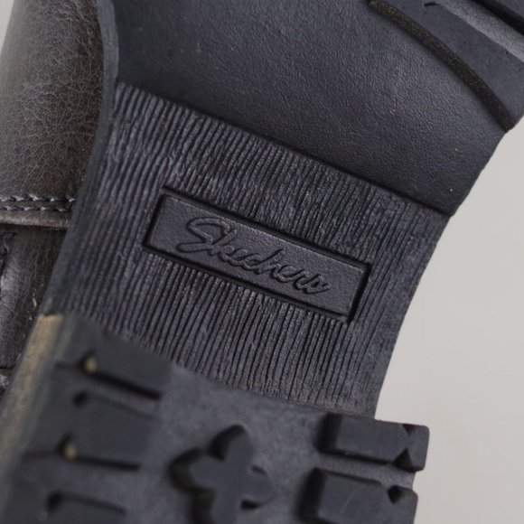 SKETCHERS WOMENS 6 or 6.5 BOOTS SHOES LEATHER - Picture 2 of 10